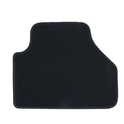 For 2010-2018 BMW X3 F25 4-Door Front & 2nd Row Floor Mats Carpet Velour Black