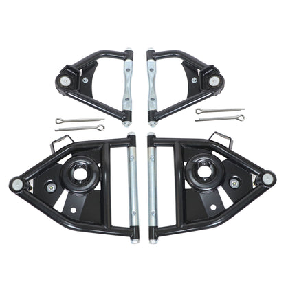 4X UPPER AND LOWER Fit 1963-1970 C10 CHEVROLET GMC TUBULAR CONTROL ARMS