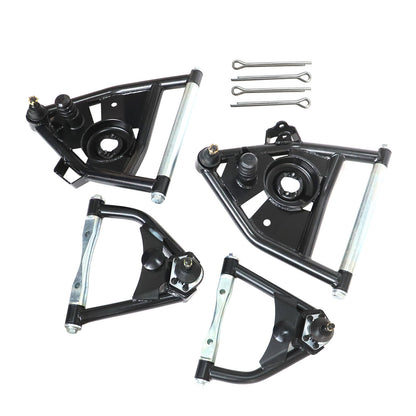 4X UPPER AND LOWER Fit 1963-1970 C10 CHEVROLET GMC TUBULAR CONTROL ARMS