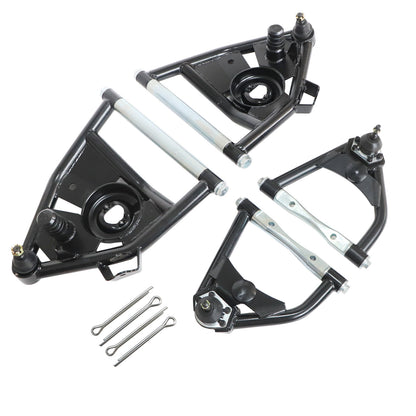 4X UPPER AND LOWER Fit 1963-1970 C10 CHEVROLET GMC TUBULAR CONTROL ARMS