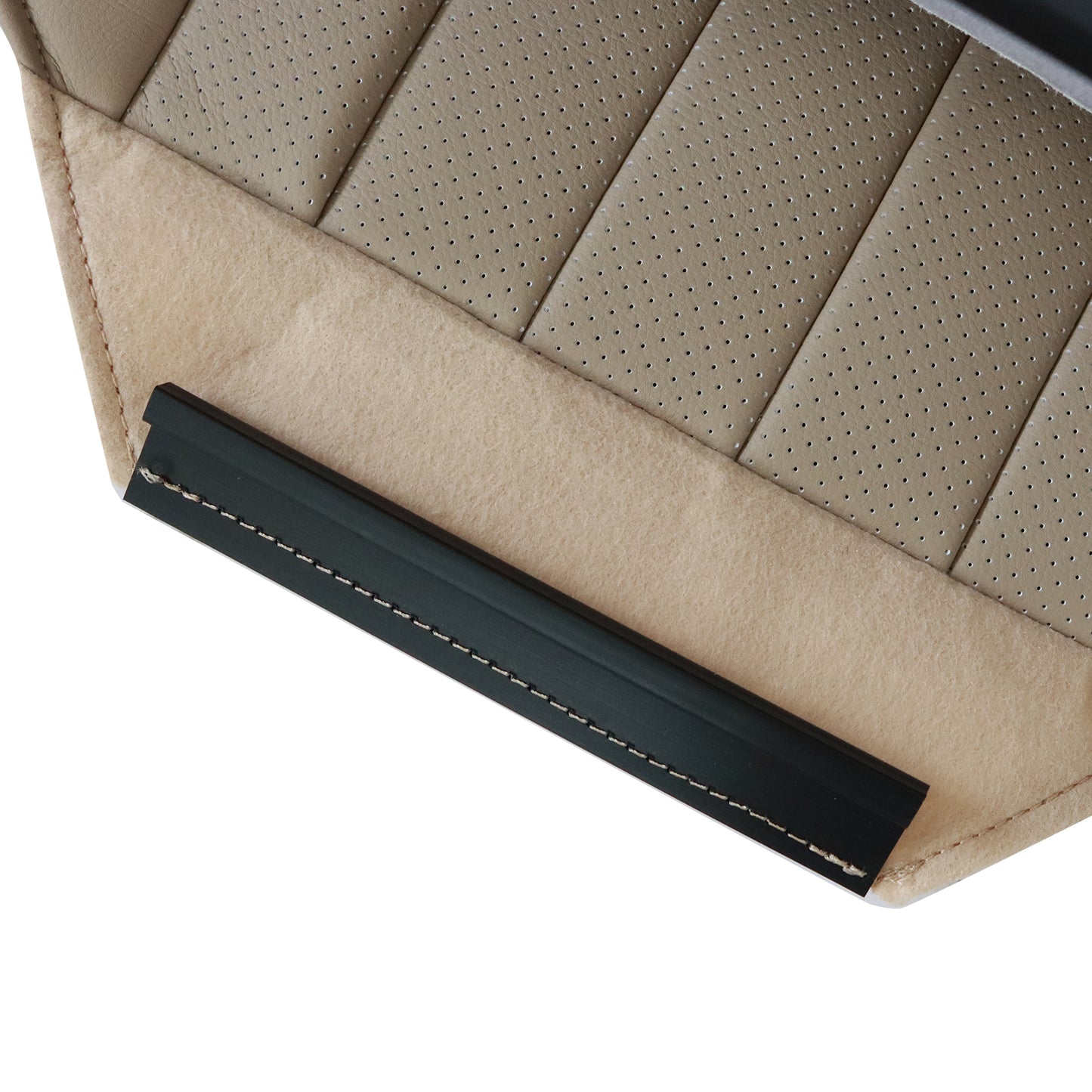 For 2003-2006 Lincoln Navigator Driver Top Replacement Leather Seat Cover Tan