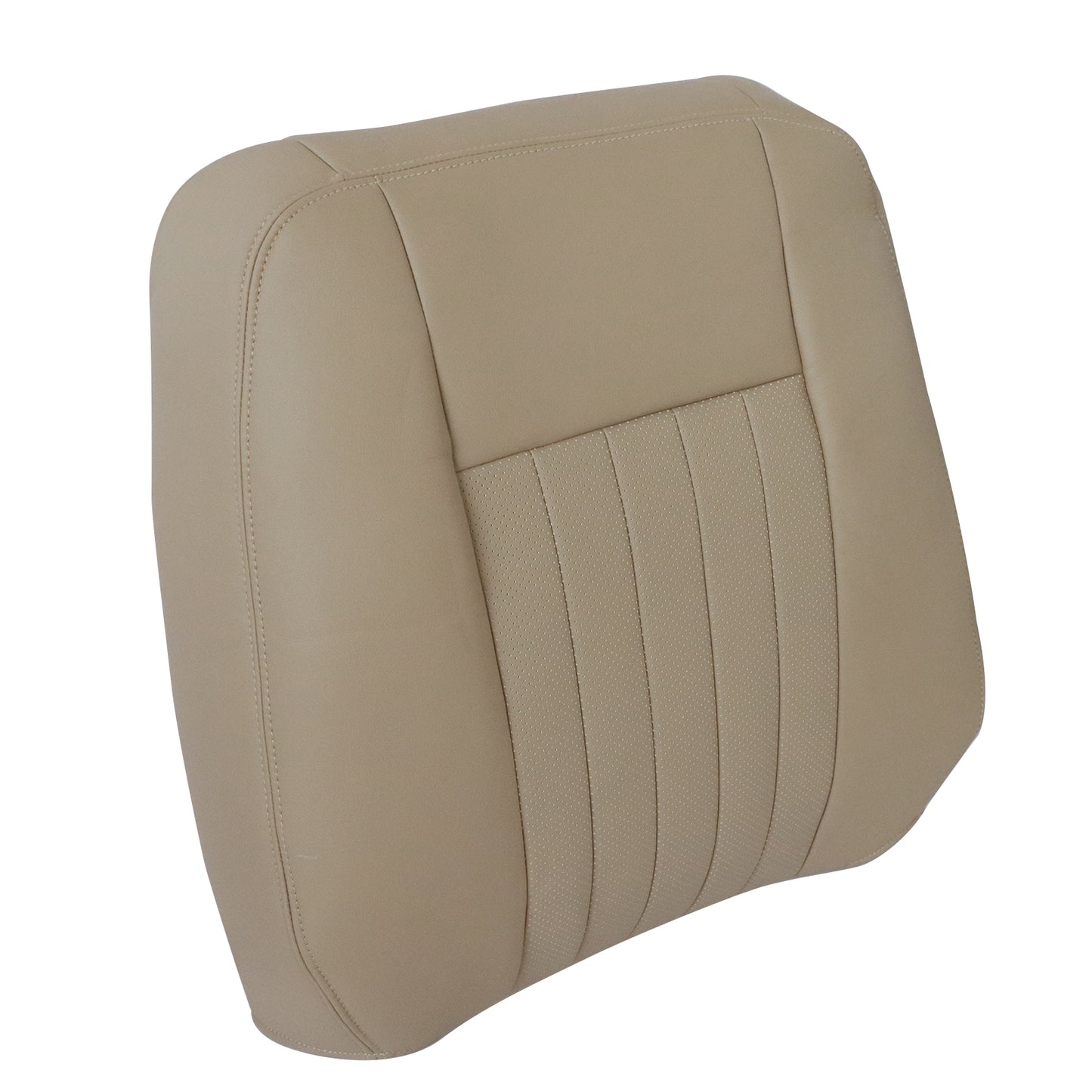 For 2003-2006 Lincoln Navigator Driver Top Replacement Leather Seat Cover Tan