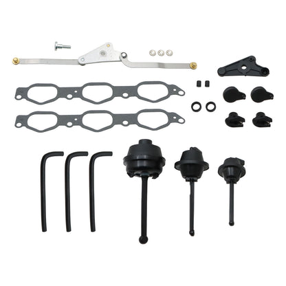Fit Mercedes Benz Intake Manifold Air Flap Runner&metal Arms Bearing Repair Kit