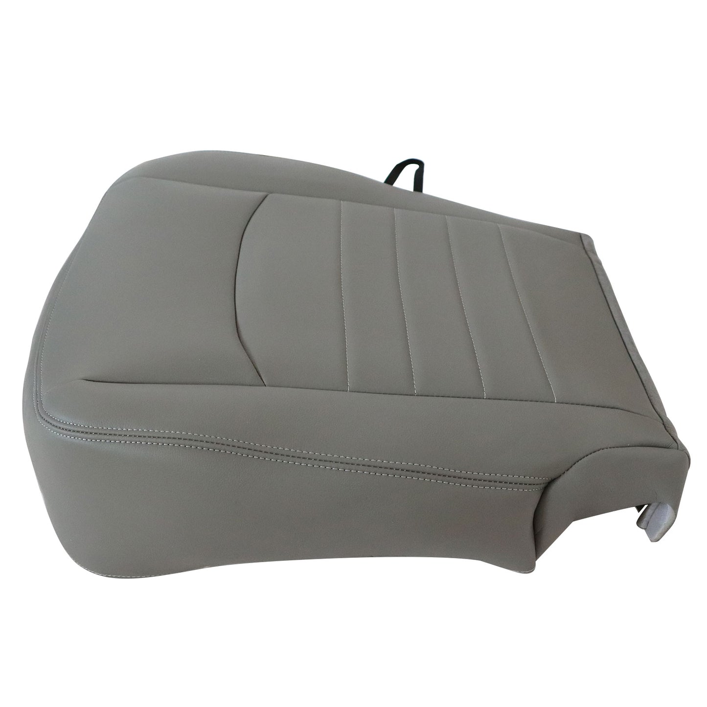 For 13-20 Dodge Ram 1500 2500 ST Tradesman Driver Bottom Leather Seat Cover Gray