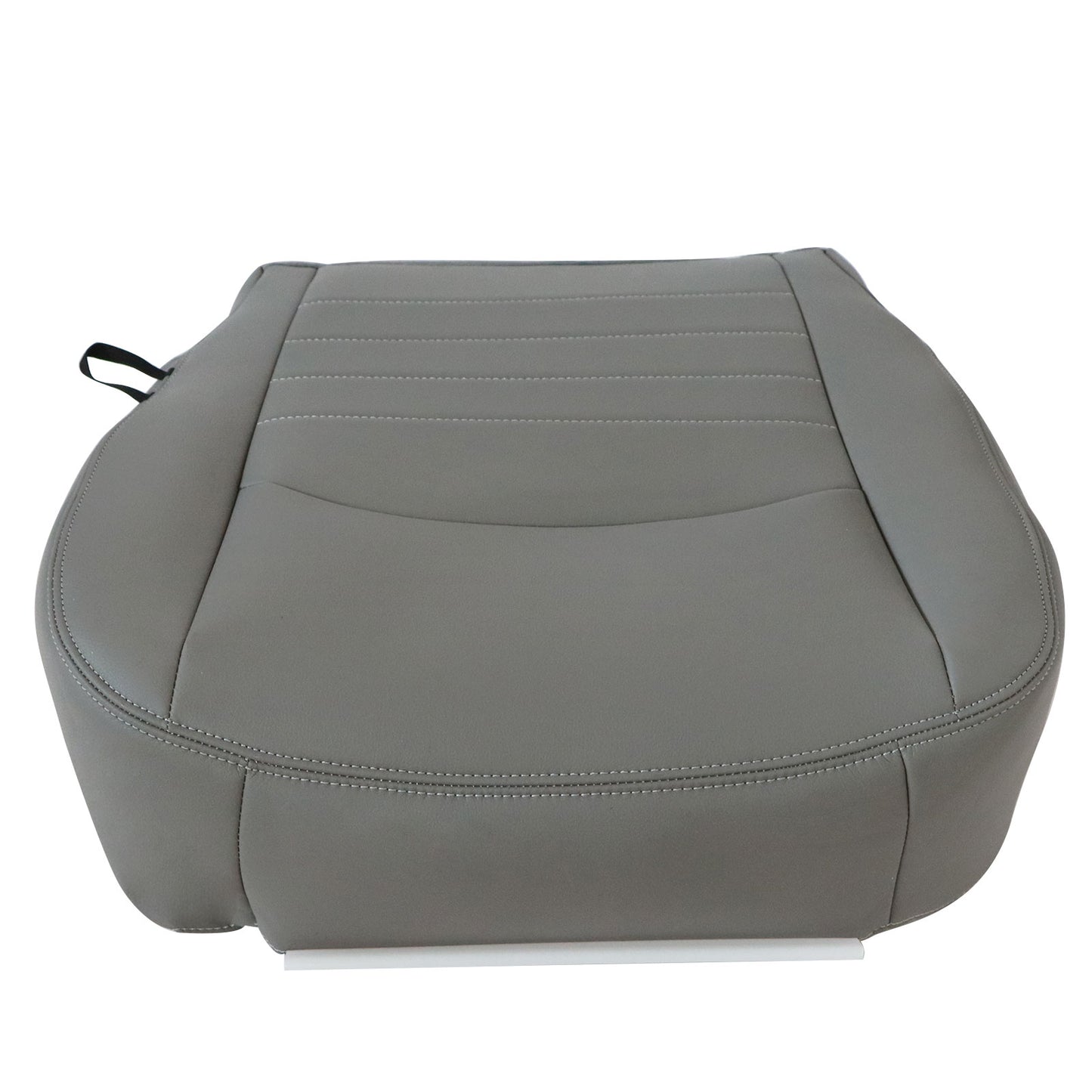 For 13-20 Dodge Ram 1500 2500 ST Tradesman Driver Bottom Leather Seat Cover Gray