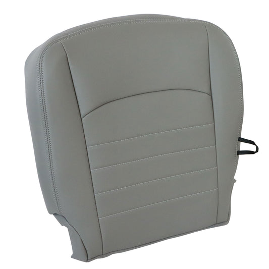 For 13-20 Dodge Ram 1500 2500 ST Tradesman Driver Bottom Leather Seat Cover Gray