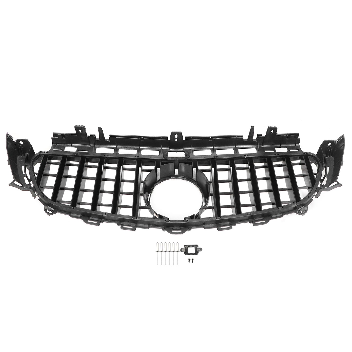 For 2016-2020 MERCEDES BENZ e-class GT R E200 E250 Grille Gloss Black