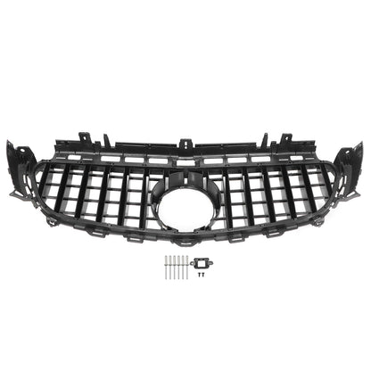 For 2016-2020 MERCEDES BENZ e-class GT R E200 E250 Grille Gloss Black