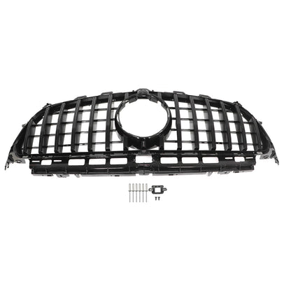 For 2016-2020 MERCEDES BENZ e-class GT R E200 E250 Grille Gloss Black