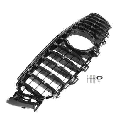 For 2016-2020 MERCEDES BENZ e-class GT R E200 E250 Grille Gloss Black