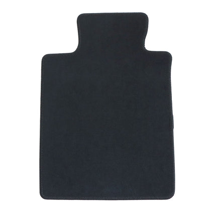 Black Velour Front & Rear Floor Mats Carpet For 2017-2023 BMW G30 G31 5-Series