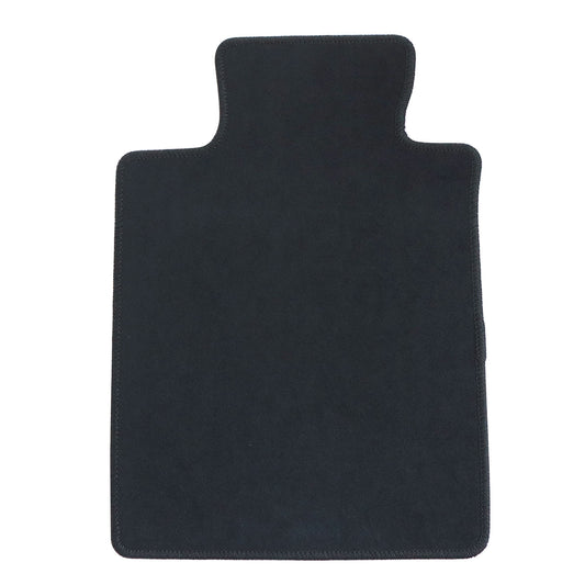 Black Velour Front & Rear Floor Mats Carpet For 2017-2023 BMW G30 G31 5-Series