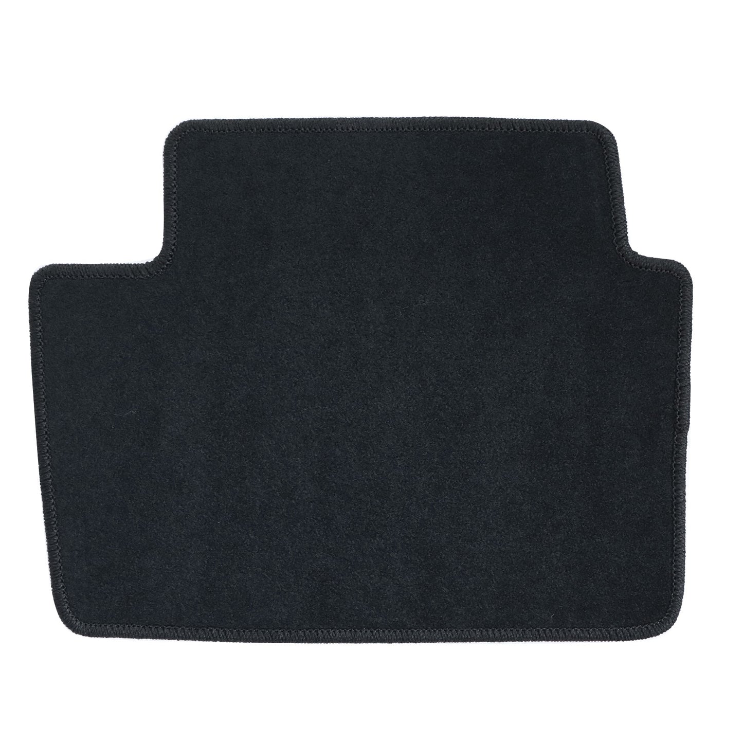 Black Velour Front & Rear Floor Mats Carpet For 2017-2023 BMW G30 G31 5-Series