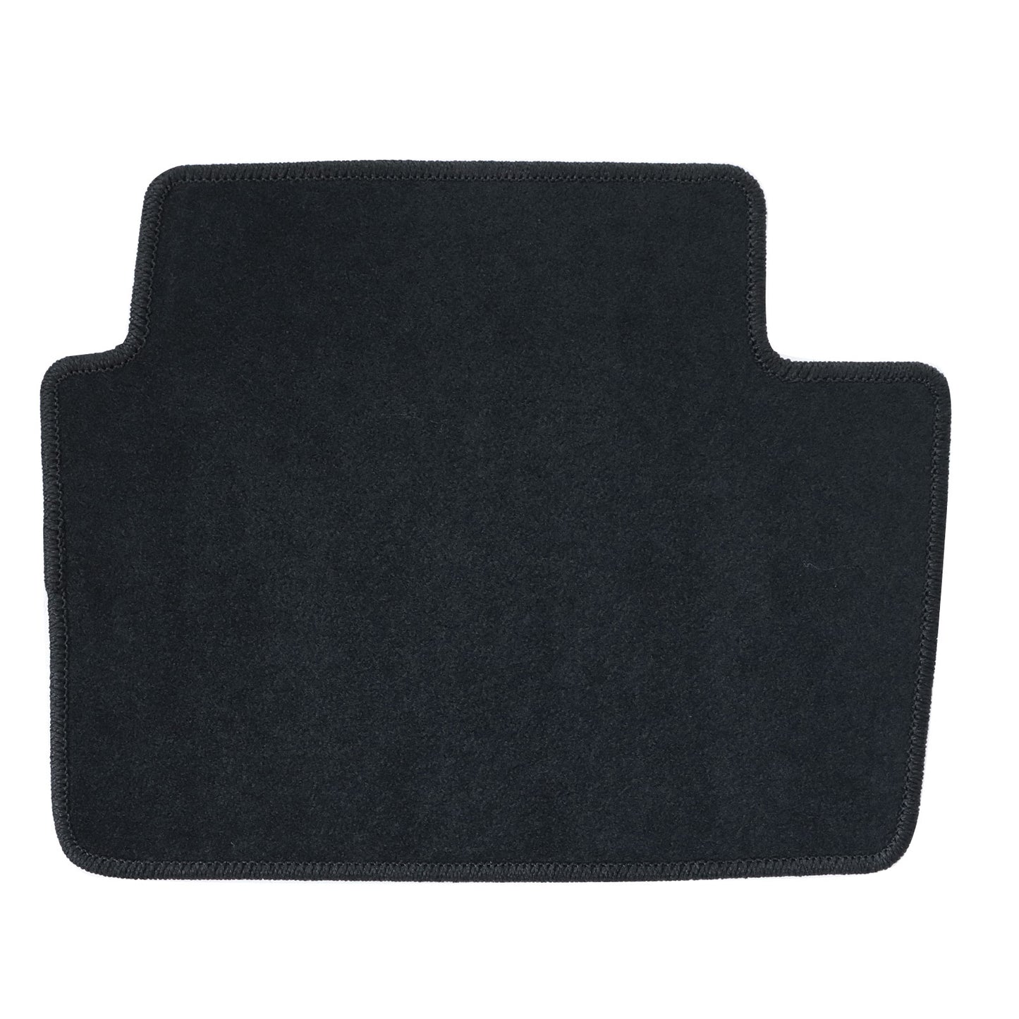 Black Velour Front & Rear Floor Mats Carpet For 2017-2023 BMW G30 G31 5-Series