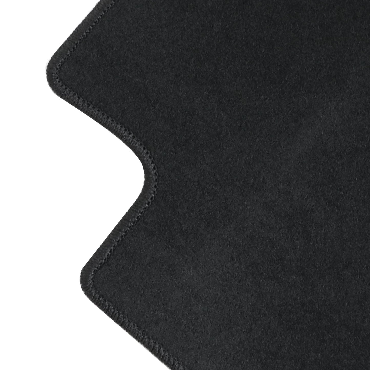 Black Velour Front & Rear Floor Mats Carpet For 2017-2023 BMW G30 G31 5-Series