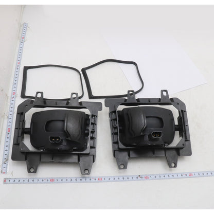 Pair For 1985-1993 BMW E30 3-Series Front Bumper Clear Plastic Lens Fog Lights