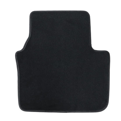 Black Velour Front &Rear Floor Mats Carpet For 2004 2005 2006 2007 2008 ACURA TL