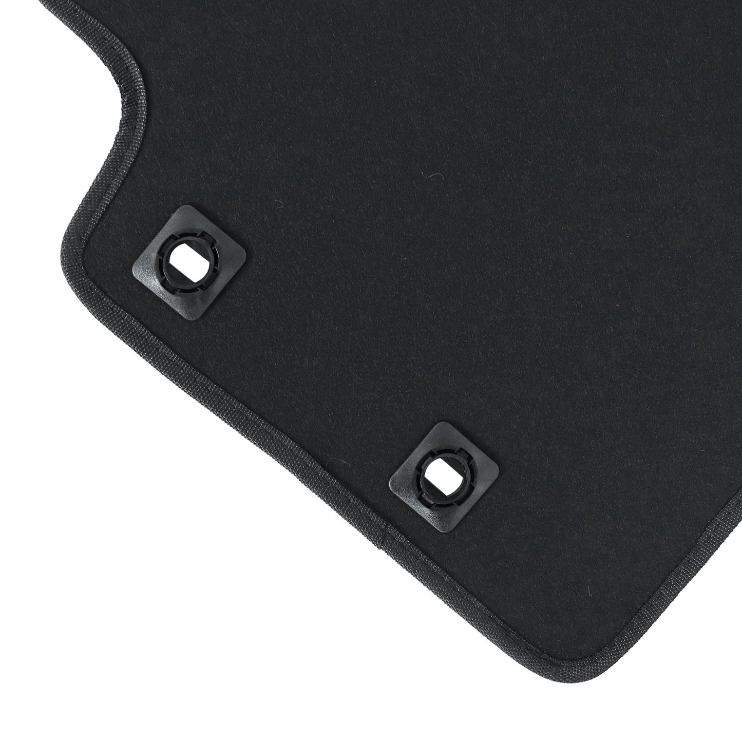 Black Velour Front &Rear Floor Mats Carpet For 2004 2005 2006 2007 2008 ACURA TL