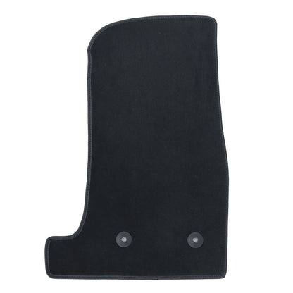 Fits 2014 2015 Cadillac CTS Front & 2nd Row Floor Mats Carpet Velour Anti-Slip