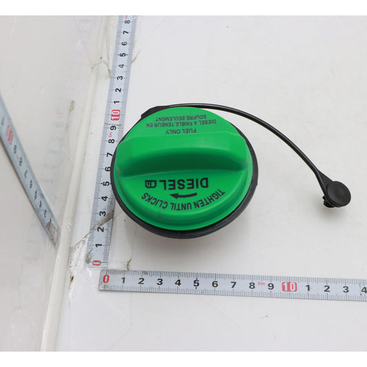 For 2009-2017 Ford F250 F350 Super Duty Diesel Fuel Tank Gas Cap w Tether Green