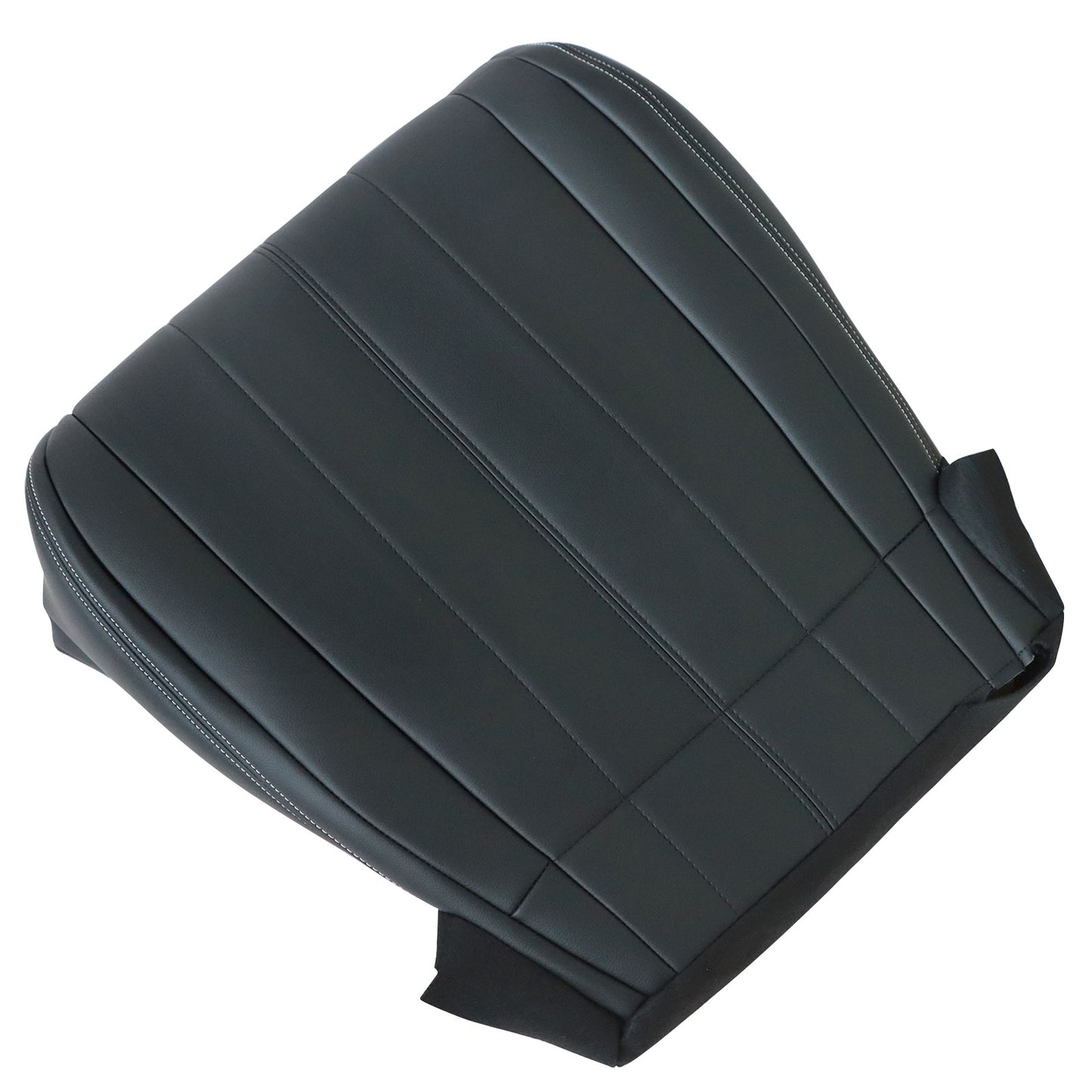 Passenger Bottom Leather Unperforated Seat Cover Black For Infiniti QX70 2014