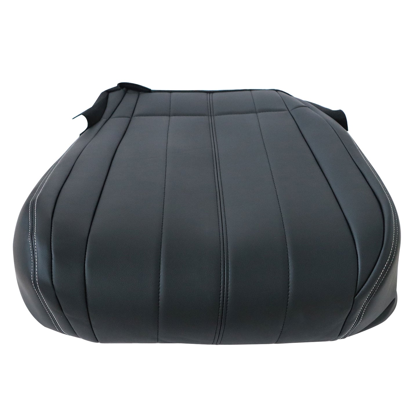 Passenger Bottom Leather Unperforated Seat Cover Black For Infiniti QX70 2014