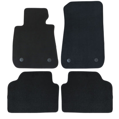 New Front & Rear Velour Floor Mats For BMW E90 328i 335i 2006-2011 Velour Carpet
