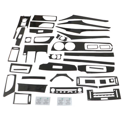 35Pcs For Lexus IS250 IS350 2013-18  Carbon Fiber Full Interior Kit Cover Trim