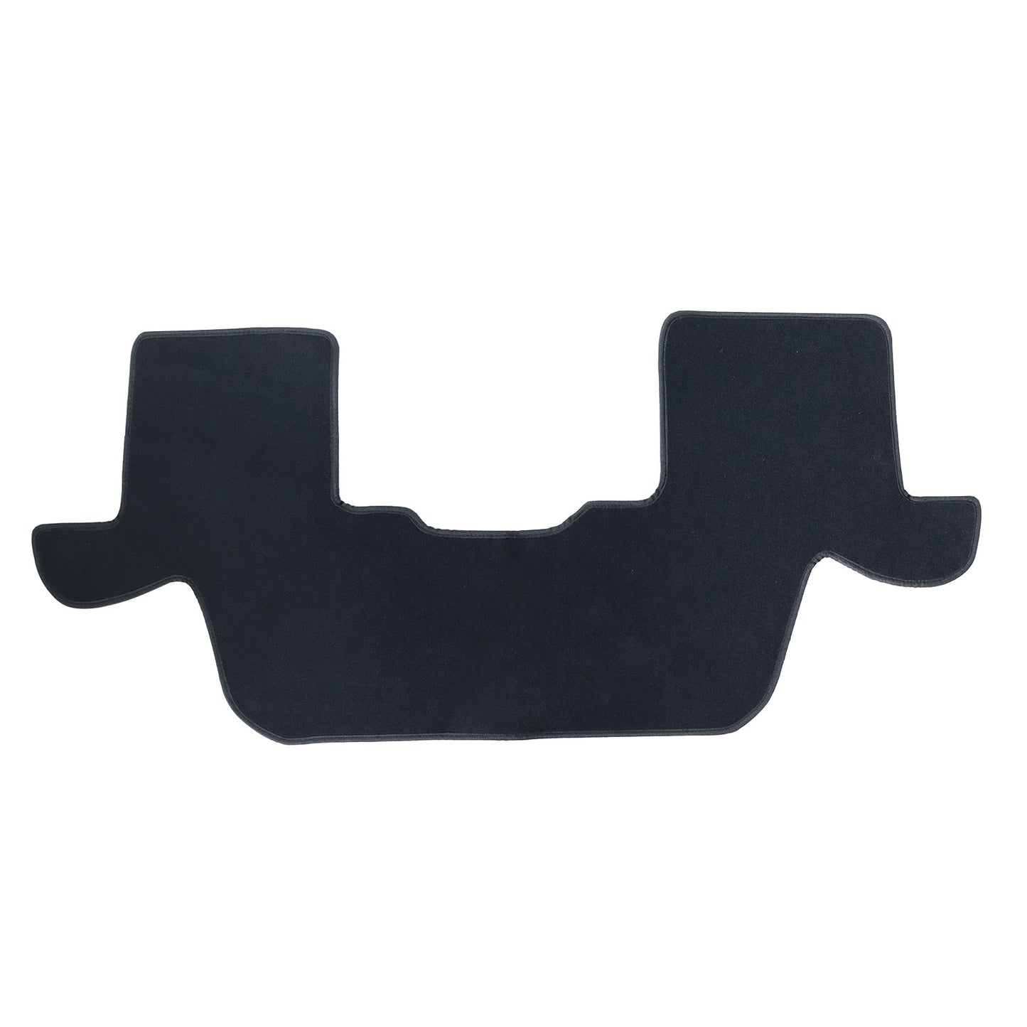 Full Set Front & Rear Floor Mats Carpet For 2011-2014 Ford Explorer Blk Velour