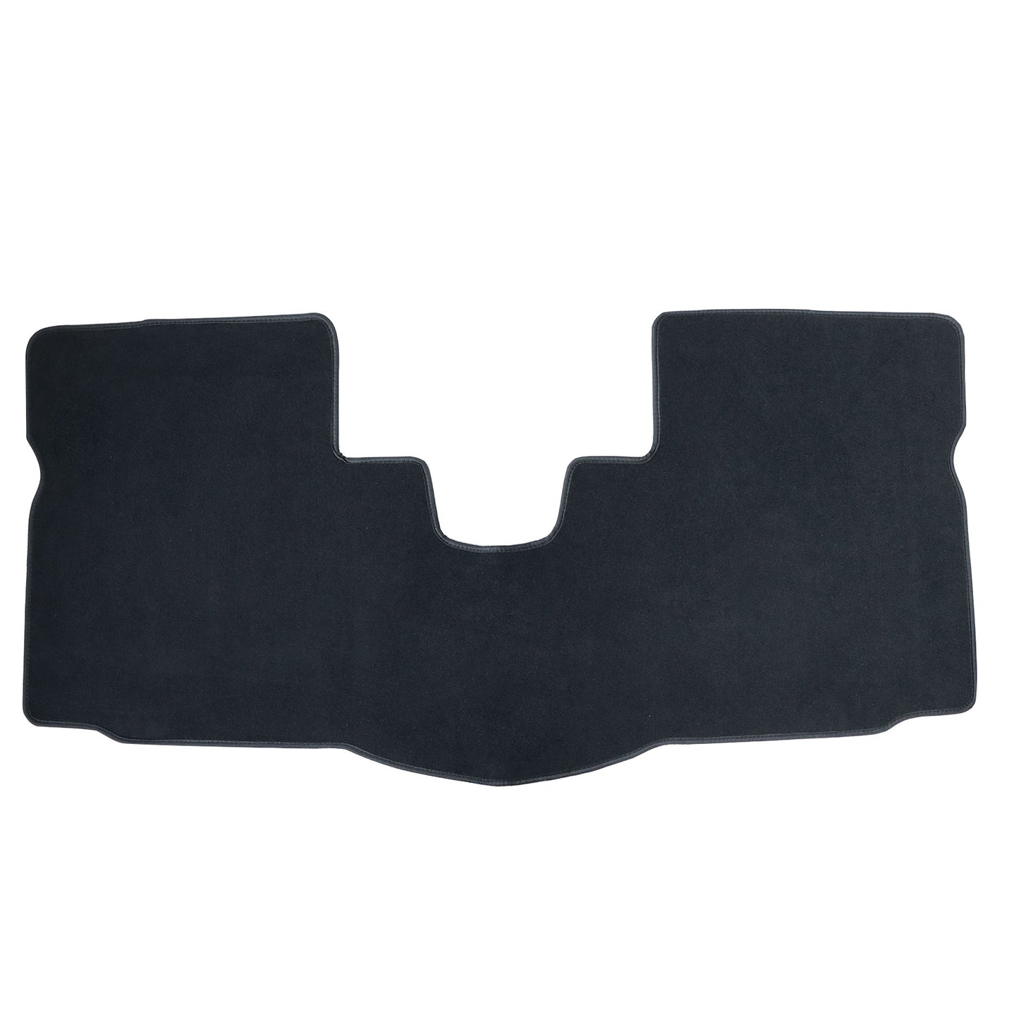 Full Set Front & Rear Floor Mats Carpet For 2011-2014 Ford Explorer Blk Velour
