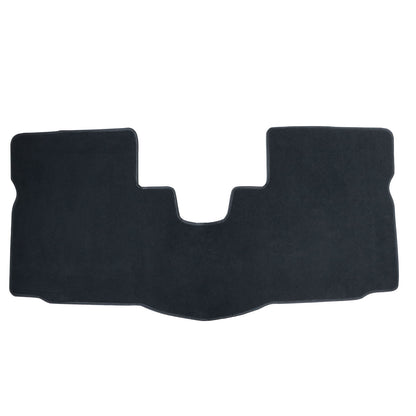 Full Set Front & Rear Floor Mats Carpet For 2011-2014 Ford Explorer Blk Velour