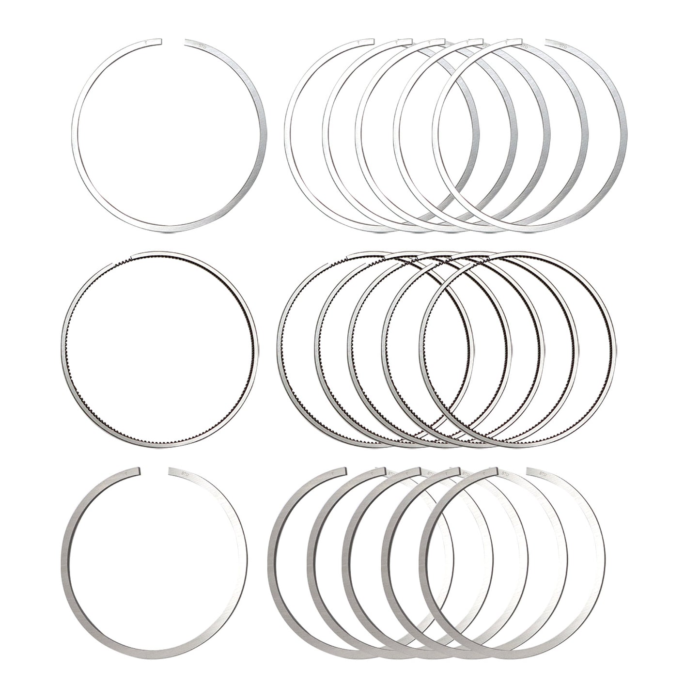 New Piston ring set For Jeep Grand Cherokee EXF RAM 1500 ECODIESEL L630 A630 x6
