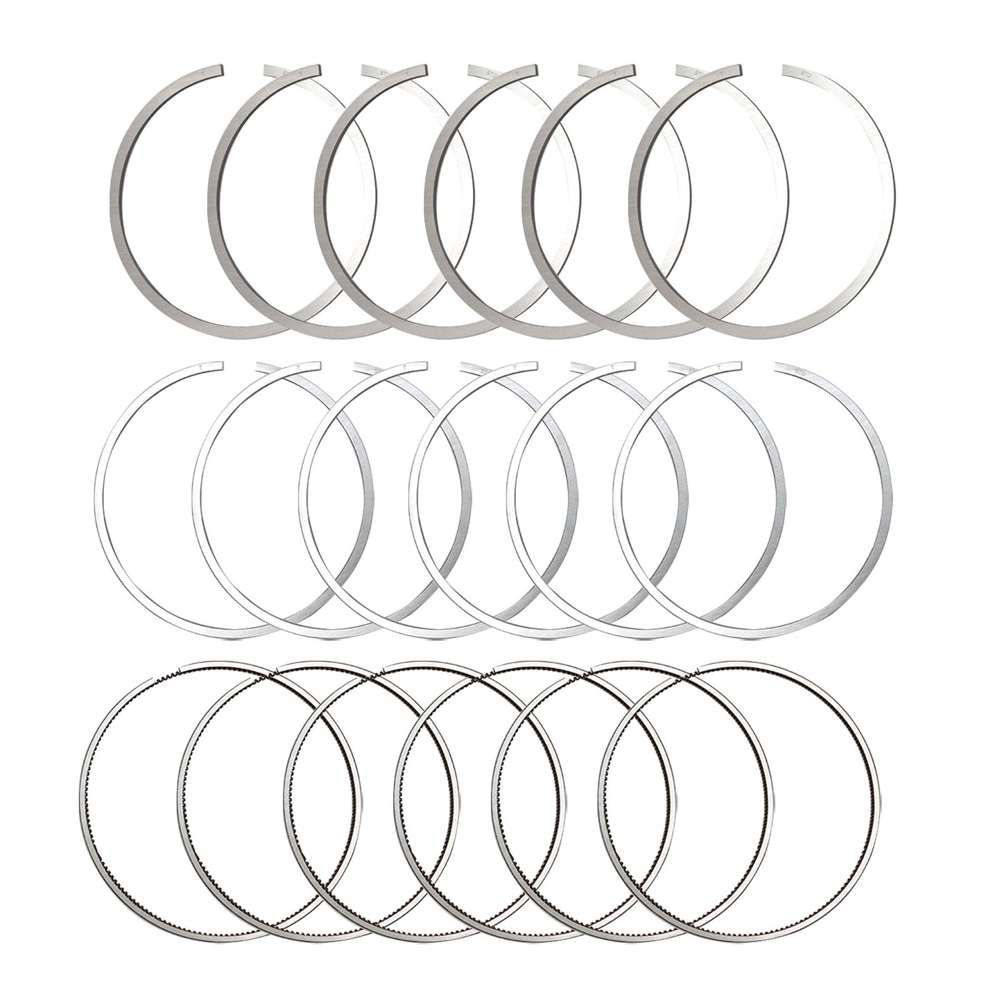 New Piston ring set For Jeep Grand Cherokee EXF RAM 1500 ECODIESEL L630 A630 x6