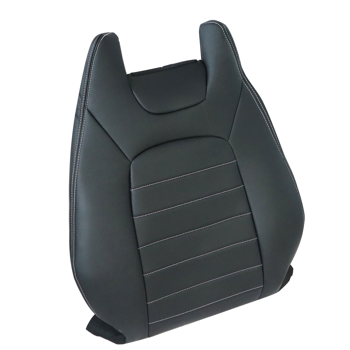 2-Door For 2015-21 Mercedes Benz C250 C300 C350 Driver Top Seat Cover Black US