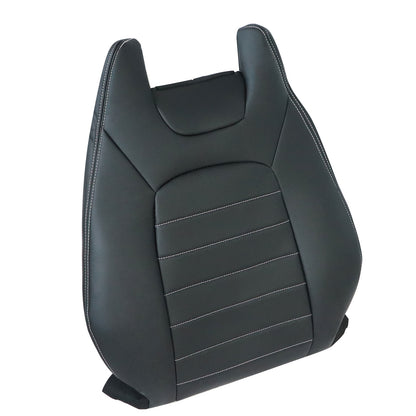 2-Door For 2015-21 Mercedes Benz C250 C300 C350 Driver Top Seat Cover Black US