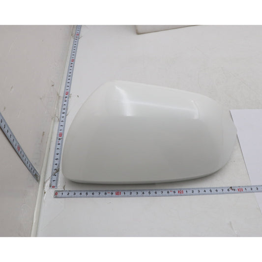 White Left Drive Side Rearview Mirror Cover Cap For Volkswagen Atlas 2018-2022