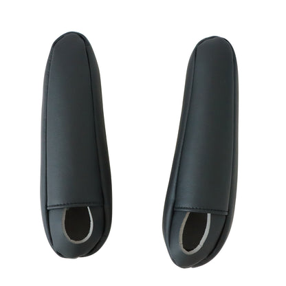 2004-2010 Fits infiniti QX56 Front Seat Left Right Arm Rest Pair Leather Black