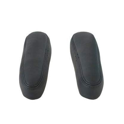 2004-2010 Fits infiniti QX56 Front Seat Left Right Arm Rest Pair Leather Black