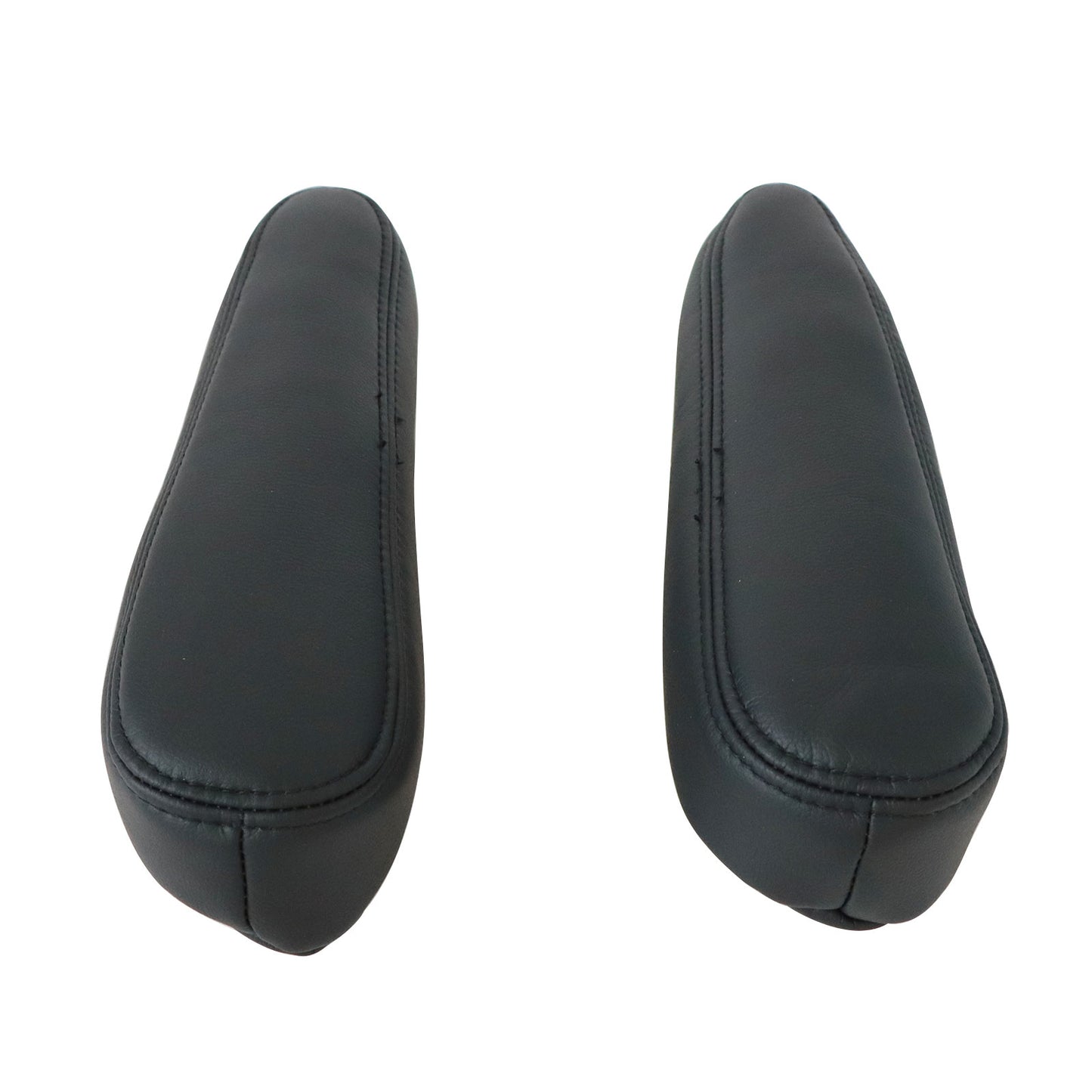2004-2010 Fits infiniti QX56 Front Seat Left Right Arm Rest Pair Leather Black