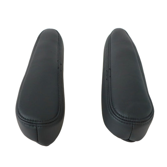 2004-2010 Fits infiniti QX56 Front Seat Left Right Arm Rest Pair Leather Black