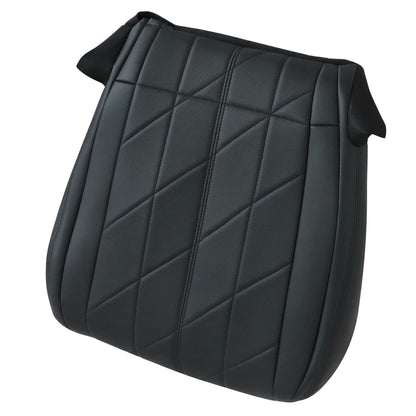 For 2009-2017 Infiniti FX35 FX37 FX50 Passenger Bottom PERF Leather Cover Black