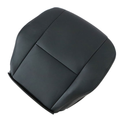 For 2007-2019 Mercedes-Benz Sprinter 2500 Driver Bottom Leather Seat Cover Black