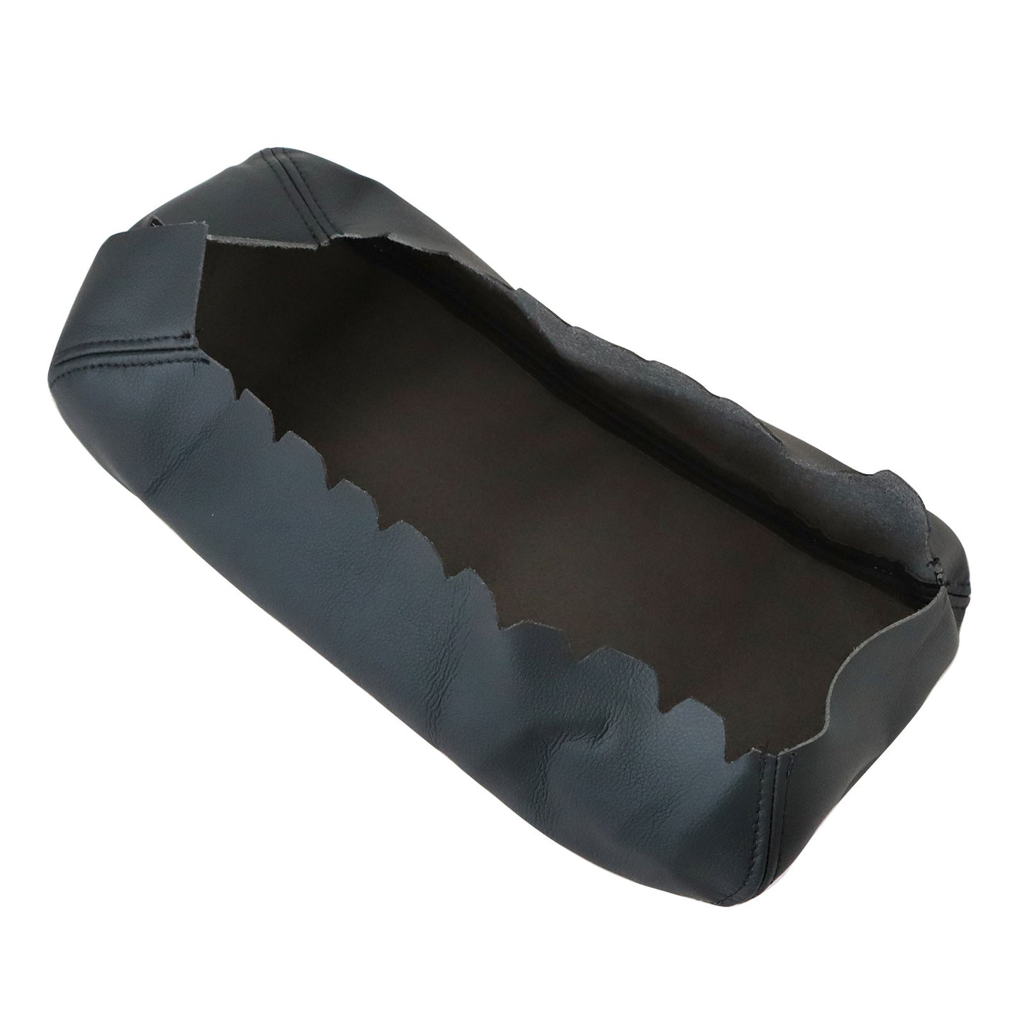 For 2011-2019 Jeep Grand Cherokee Leather Center Console Lid Armrest Cover Black