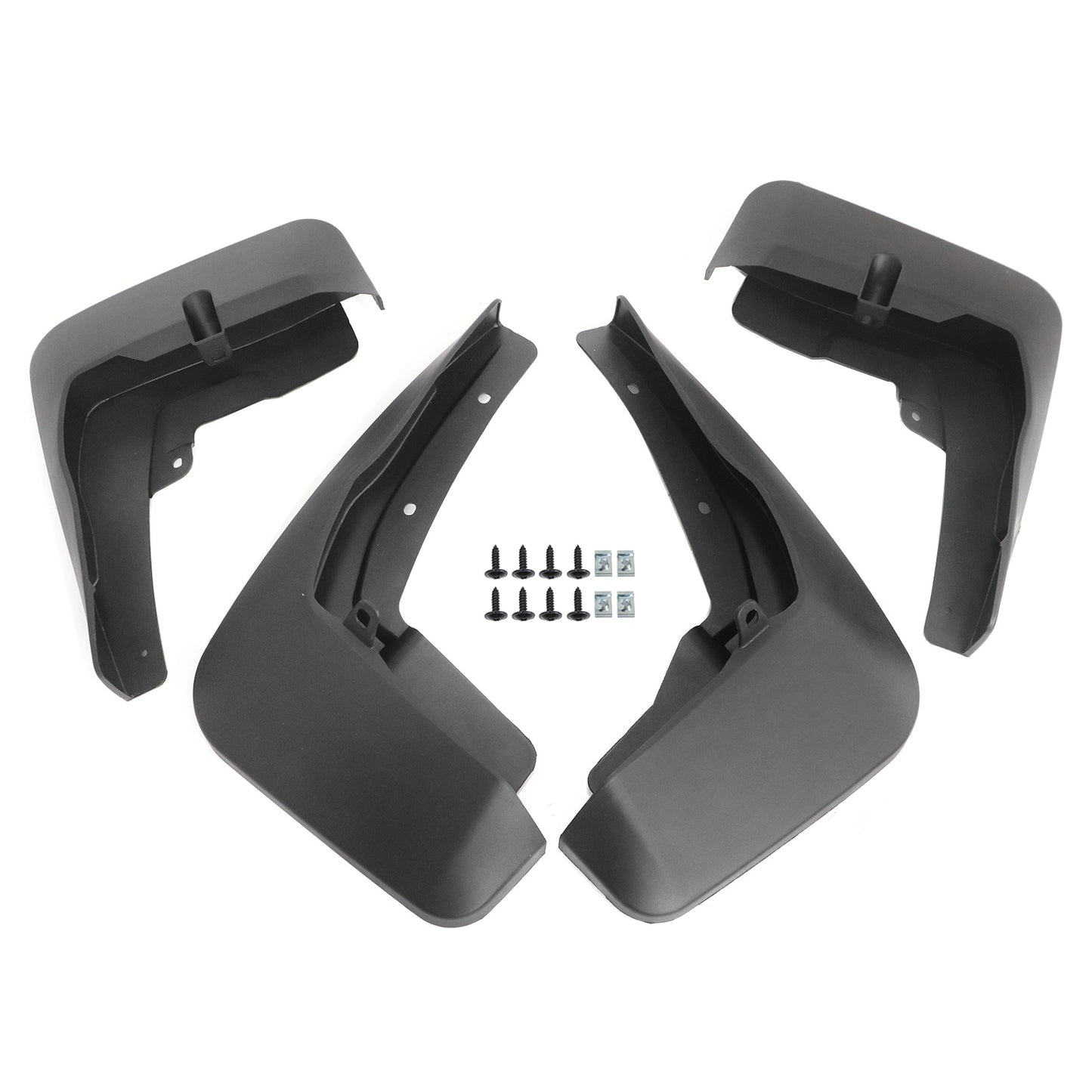 Fit For 19-24 Audi SQ8 Q8 S-Line 4PCS Set Splash Guards Mud Flaps Fender