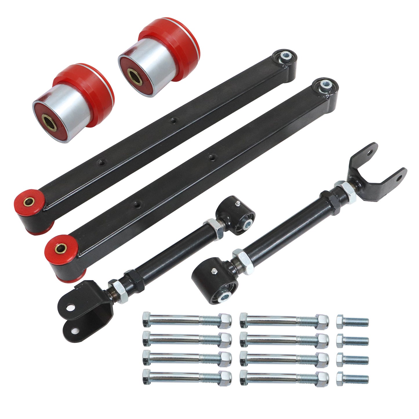 For Chevrolet Chevelle 1964-66 Upper &Lower Rear Trailing Arms Control Arms Set