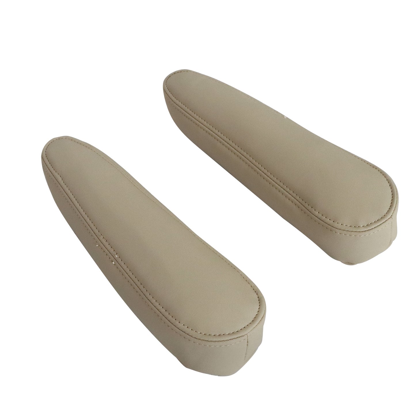 2004-2010 Fits infiniti QX56 Front Seat Left Right Arm Rest Pair Leather Tan