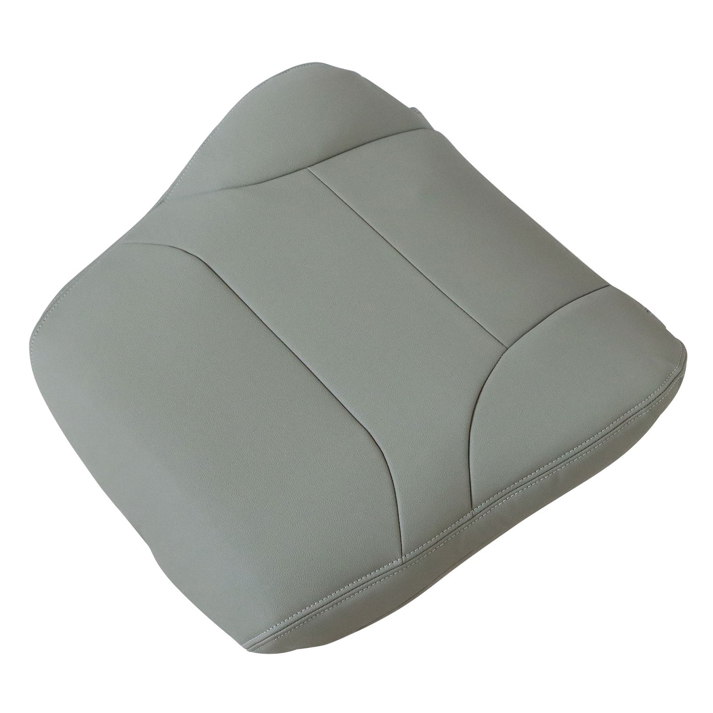 Driver Top Leather Seat Cover For 2012 2013 2014 2015 Honda Civic EX EX-L Gray