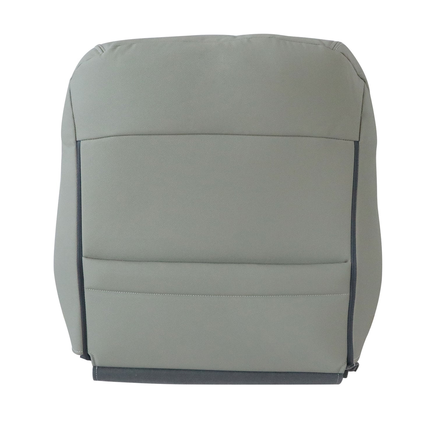 Driver Top Leather Seat Cover For 2012 2013 2014 2015 Honda Civic EX EX-L Gray