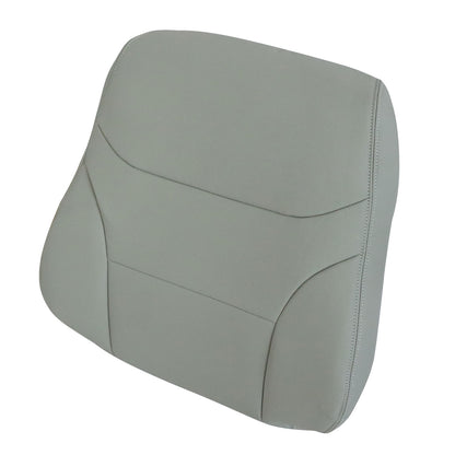 Passenger Top Leather Seat Cover Fits 2012 2013 2014 2015 Honda Civic EX-L Gray