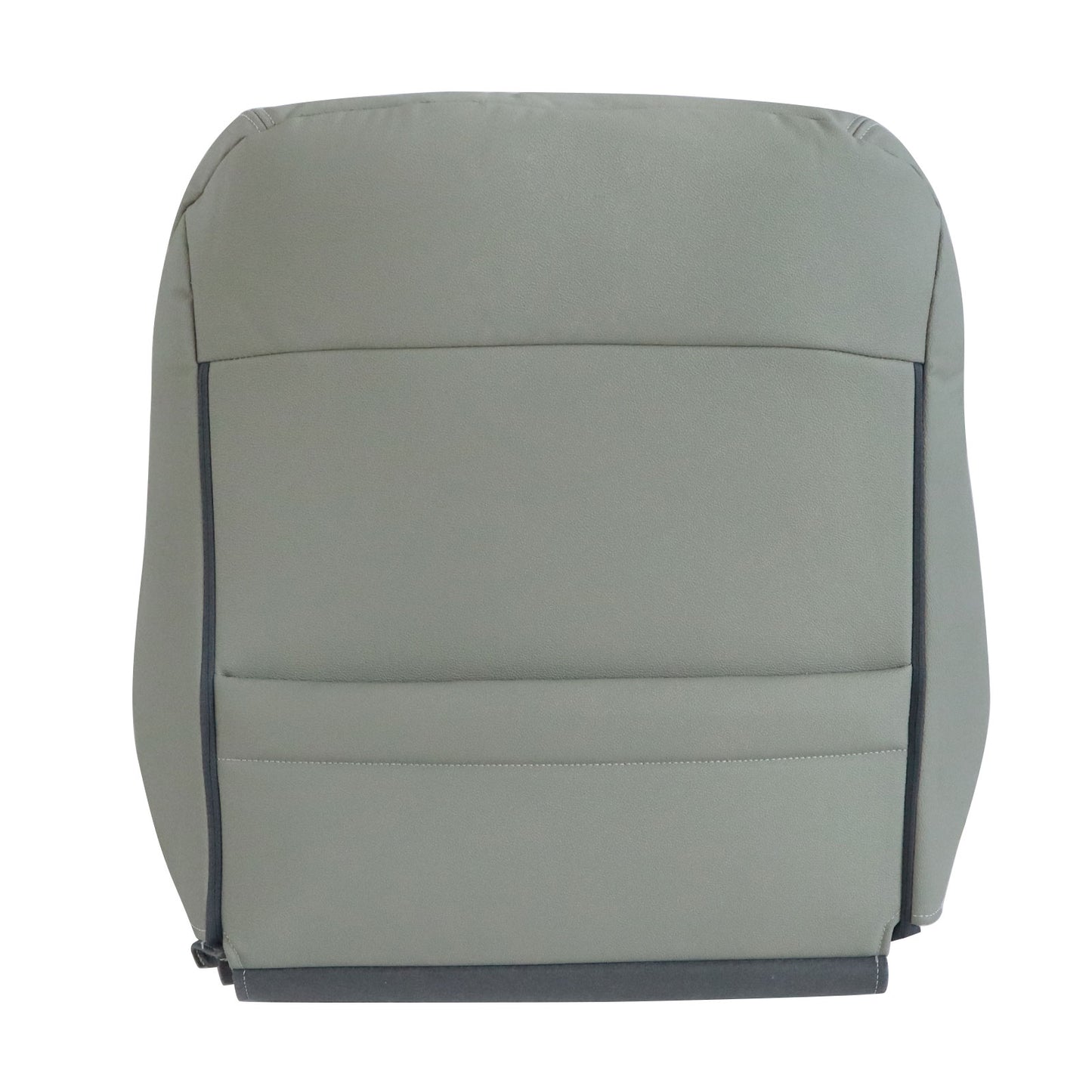 Passenger Top Leather Seat Cover Fits 2012 2013 2014 2015 Honda Civic EX-L Gray